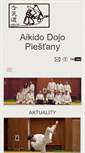 Mobile Screenshot of aikidopiestany.sk